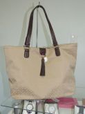 Bolsa Grande Tommy Hilfiger Bege